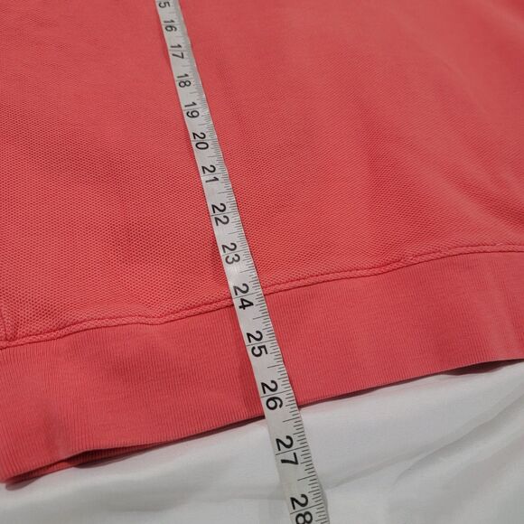Peter Millar Mens Sweater Vest Size XL Coral Pink Golf Course Academia - Picture 6 of 6